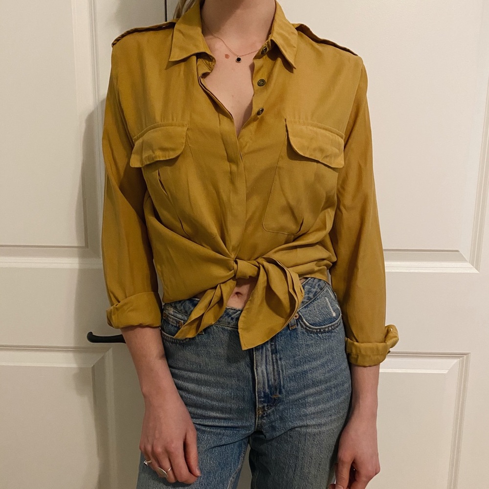 Yellow Blouse